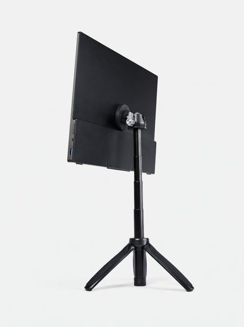 Dos de l'écran, en aluminium